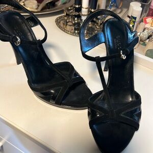 Black Gucci heels